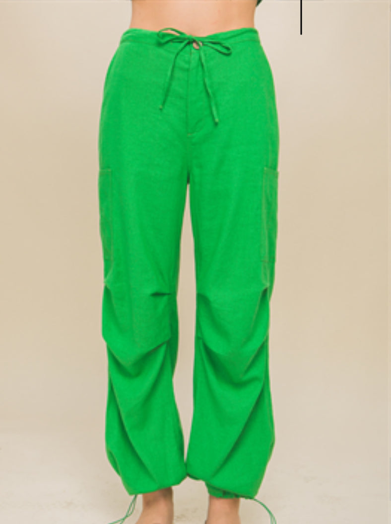 Linen Full-Length Pants