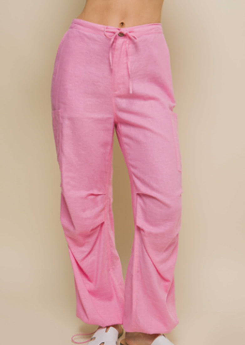 Linen Full-Length Pants